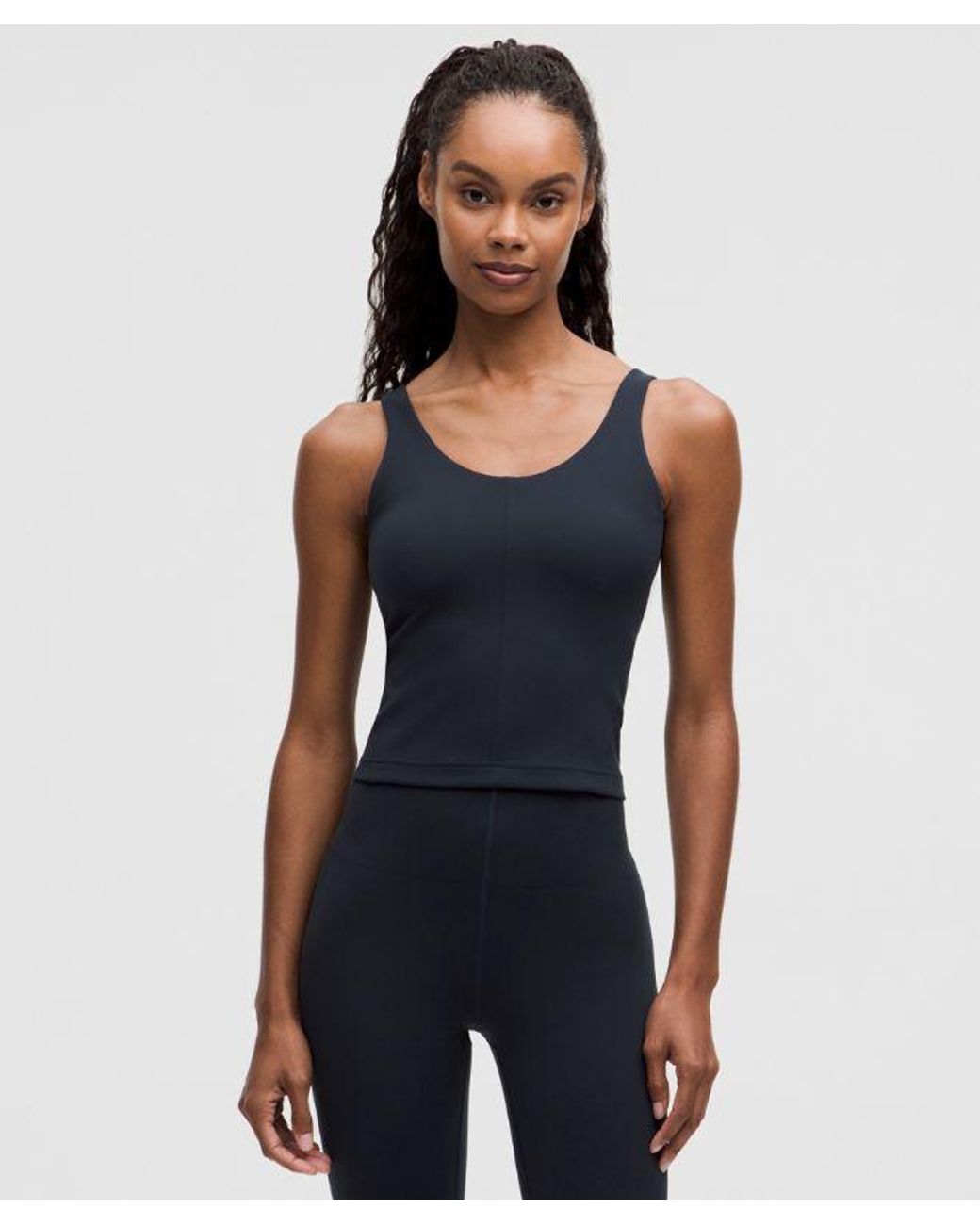 lululemon athletica Blue – Glow Up Tank Top Medium Support, B/C Cup – – Size 4