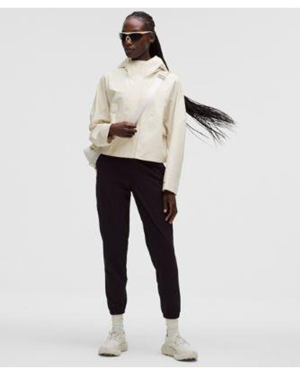 lululemon athletica White – Rain Chaser Jacket – – Size 4