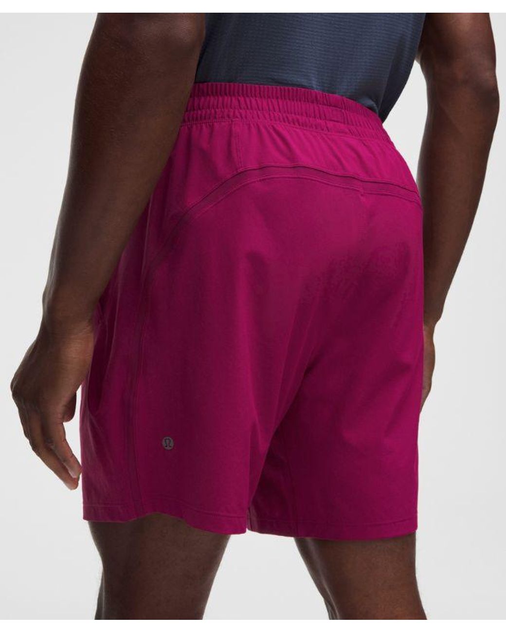 lululemon athletica Blue Pace Breaker Linerless Short 7" for men