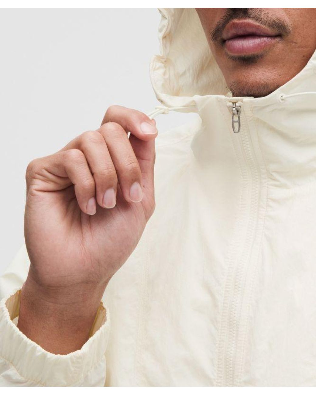 lululemon athletica White – Uv-Protective Stash And Dash Windbreaker Jacket – – Size Large for men