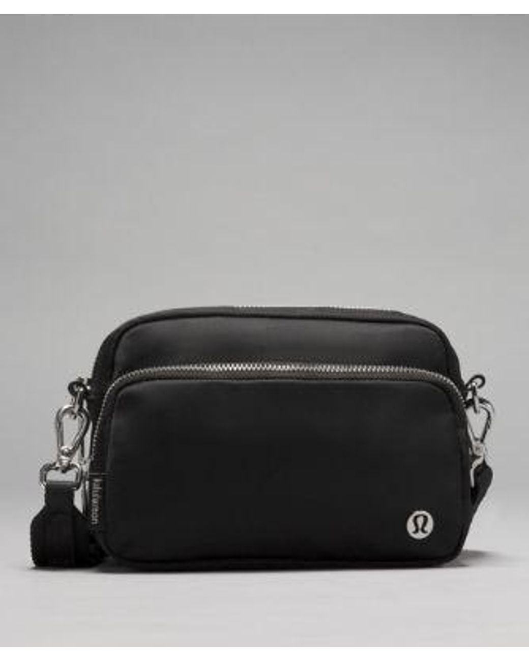 lululemon athletica Black – Everywhere Crossbody Bag 2L Metal Hardware –