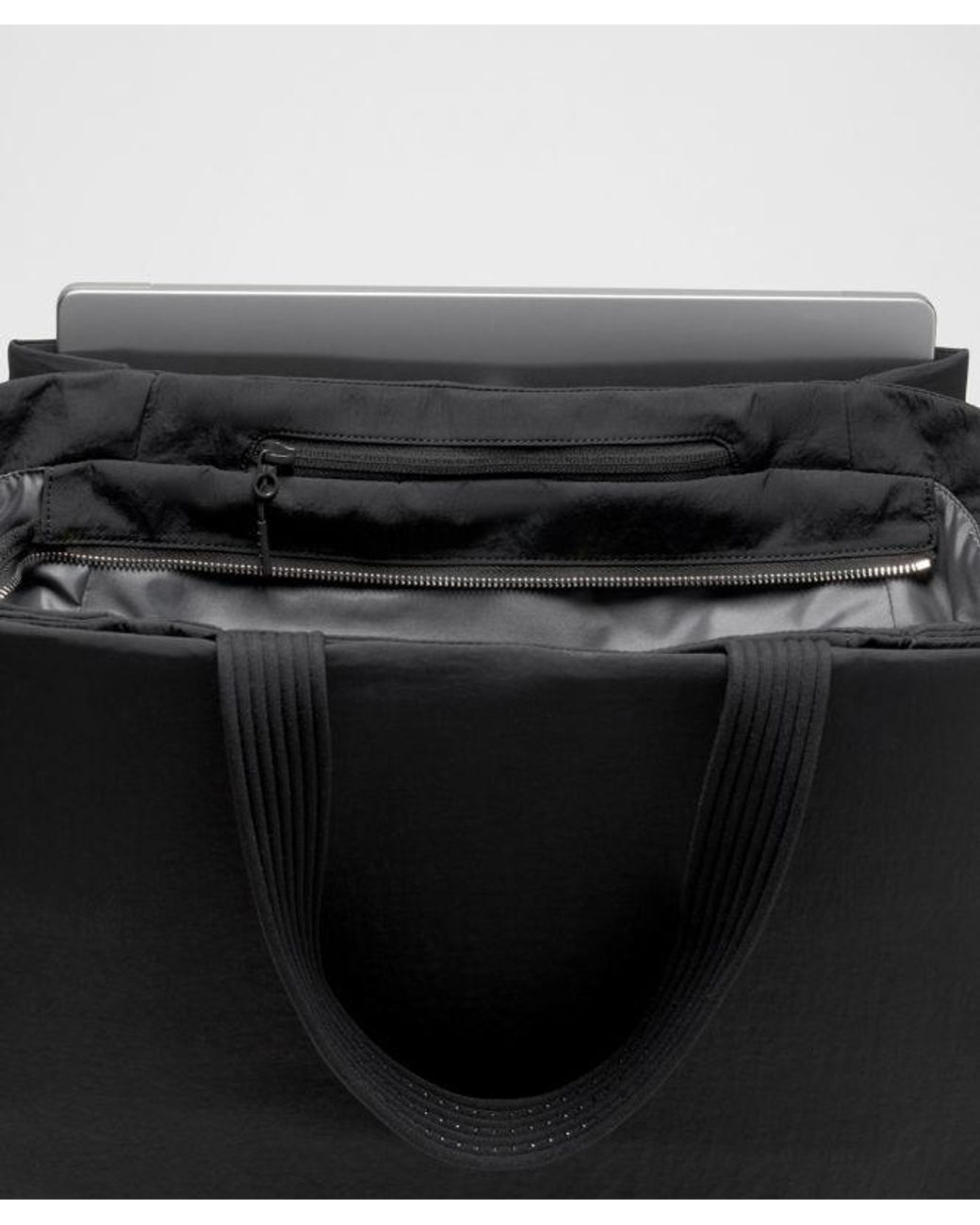 lululemon athletica Black Triple Compartment Tote Bag 18L