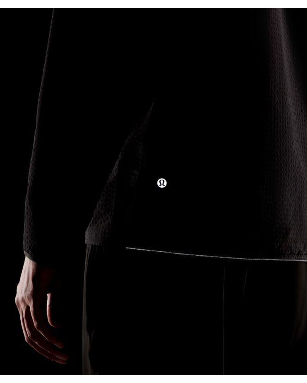 lululemon athletica Black – Grid Full-Zip Jacket – – Size Small for men