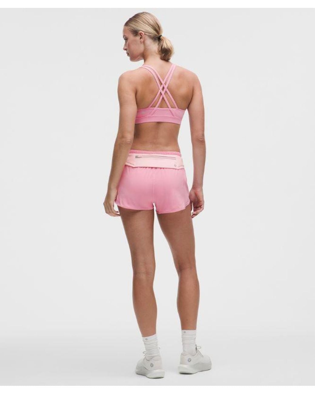 lululemon athletica Pink – Fast And Free Running Belt – – Size Large/Xl