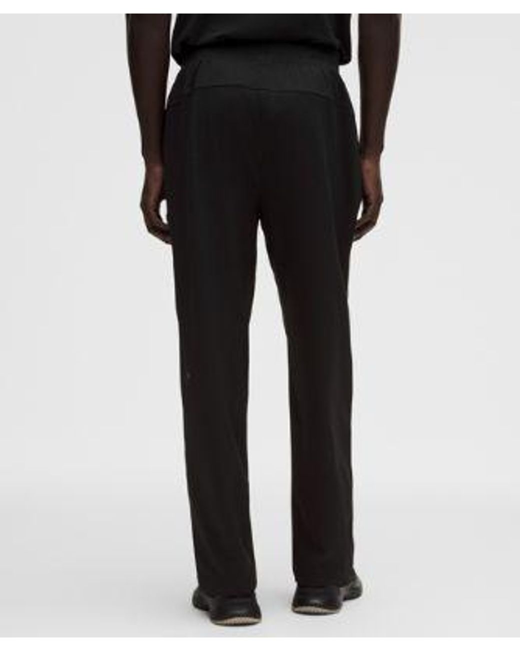 lululemon athletica Black Pique Relaxed-Fit Track Pant for men