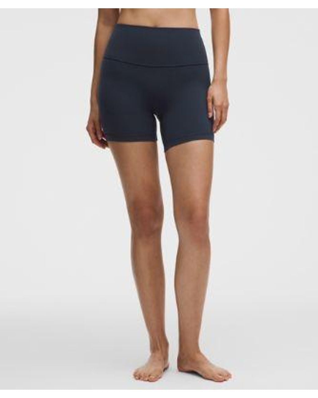 lululemon athletica Blue Align No Line High-Rise Short 6"
