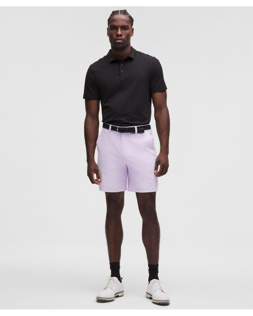 lululemon athletica Pink Abc Classic-Fit Golf Short 7" for men