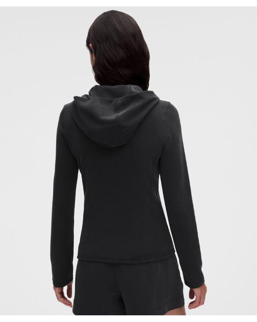 lululemon athletica Black – Lightweight Softstreme Full-Zip Hoodie – – Size Large