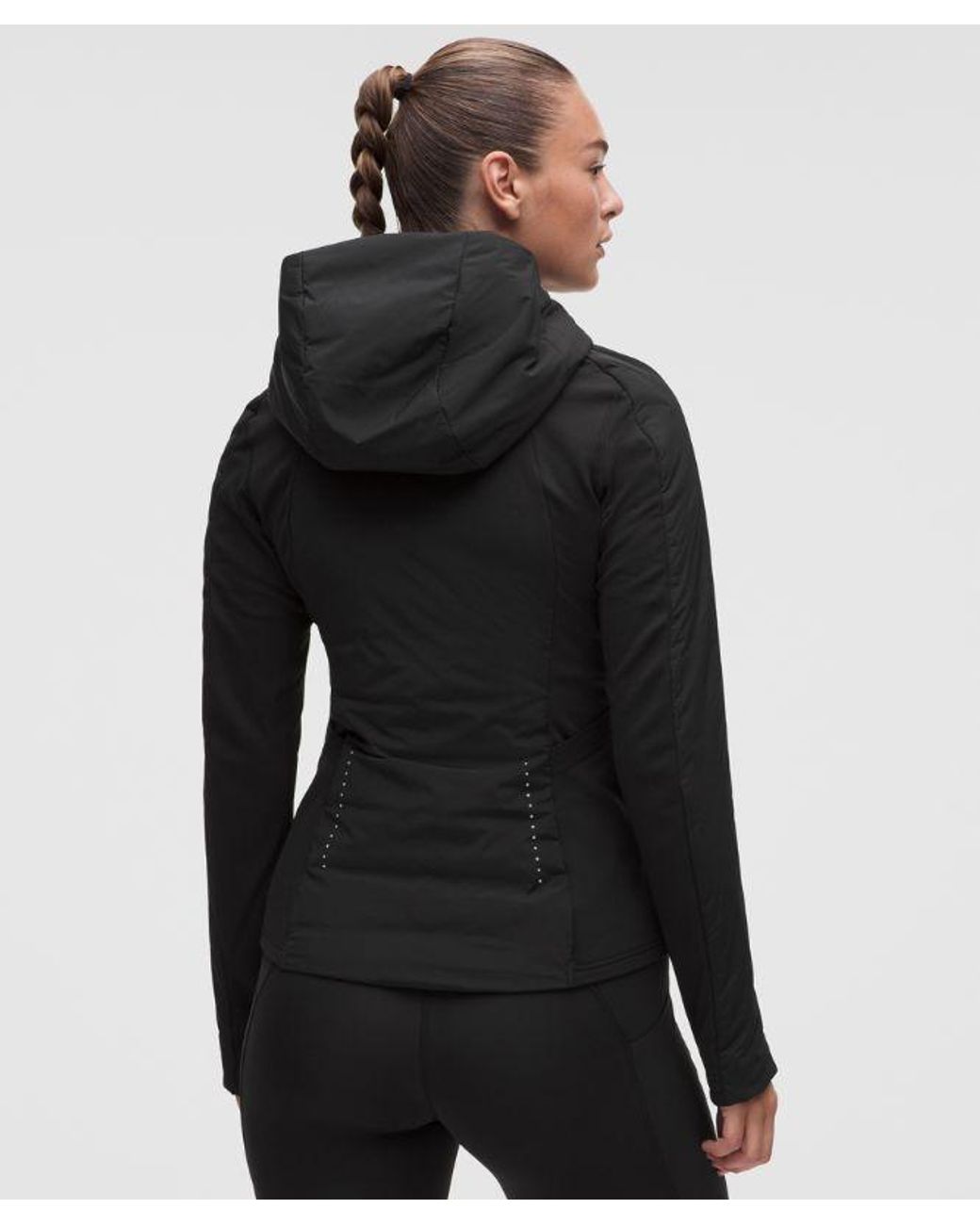 lululemon athletica Black Down For It All Running Jacket