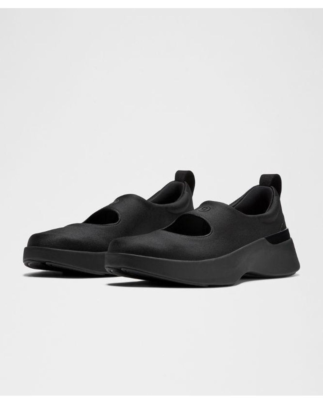 lululemon athletica Black Mary Train Sneaker