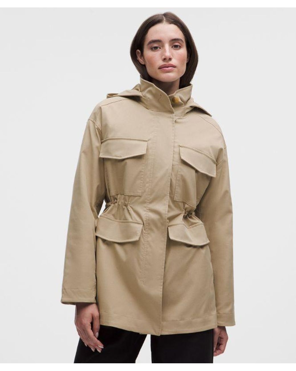 lululemon athletica Natural – Dryfield Utility Jacket – Color Khaki – Size Large