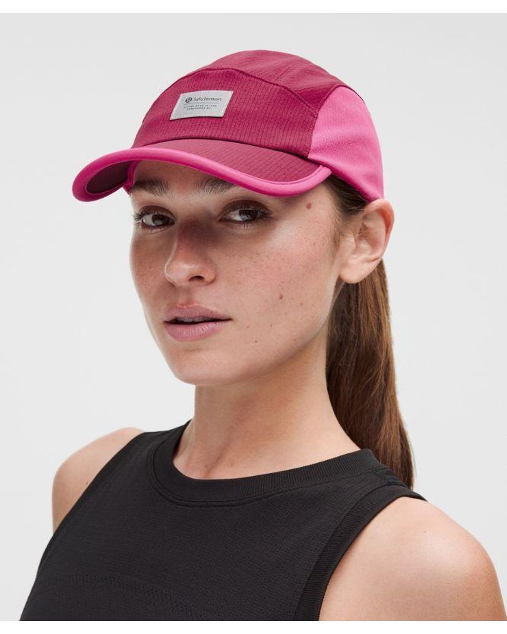 lululemon athletica Pink – Multi-Panel Running Hat – – Size Large/Xl