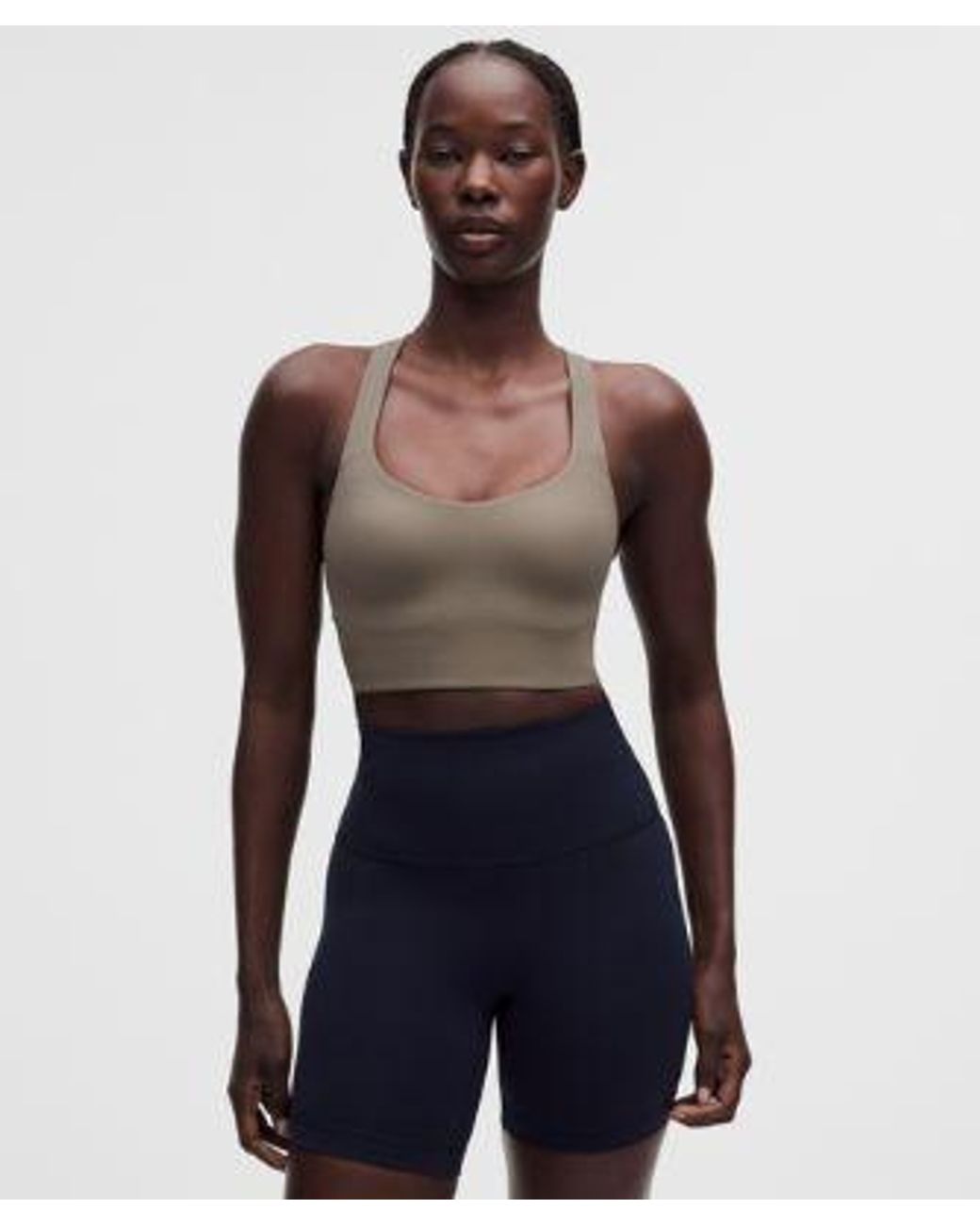 lululemon athletica Blue – Like A Cloud Train Sports Bra Medium Support, B/C Cup – – Size 14