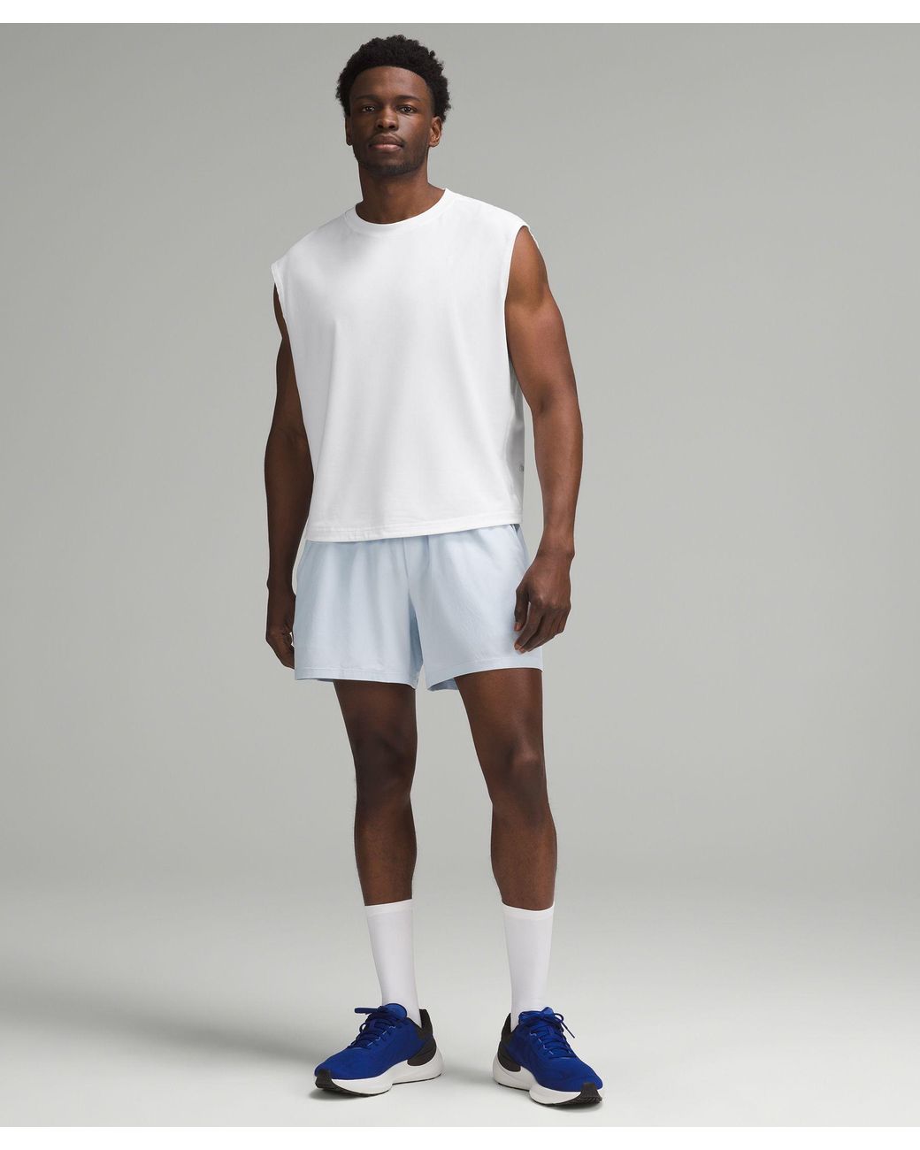 lululemon Men's☆ Wレイヤーメッシュ・トレーニングタンク 楽天市場】☆ 即納 ☆ タンクトップ メンズ 筋トレ トレーニング