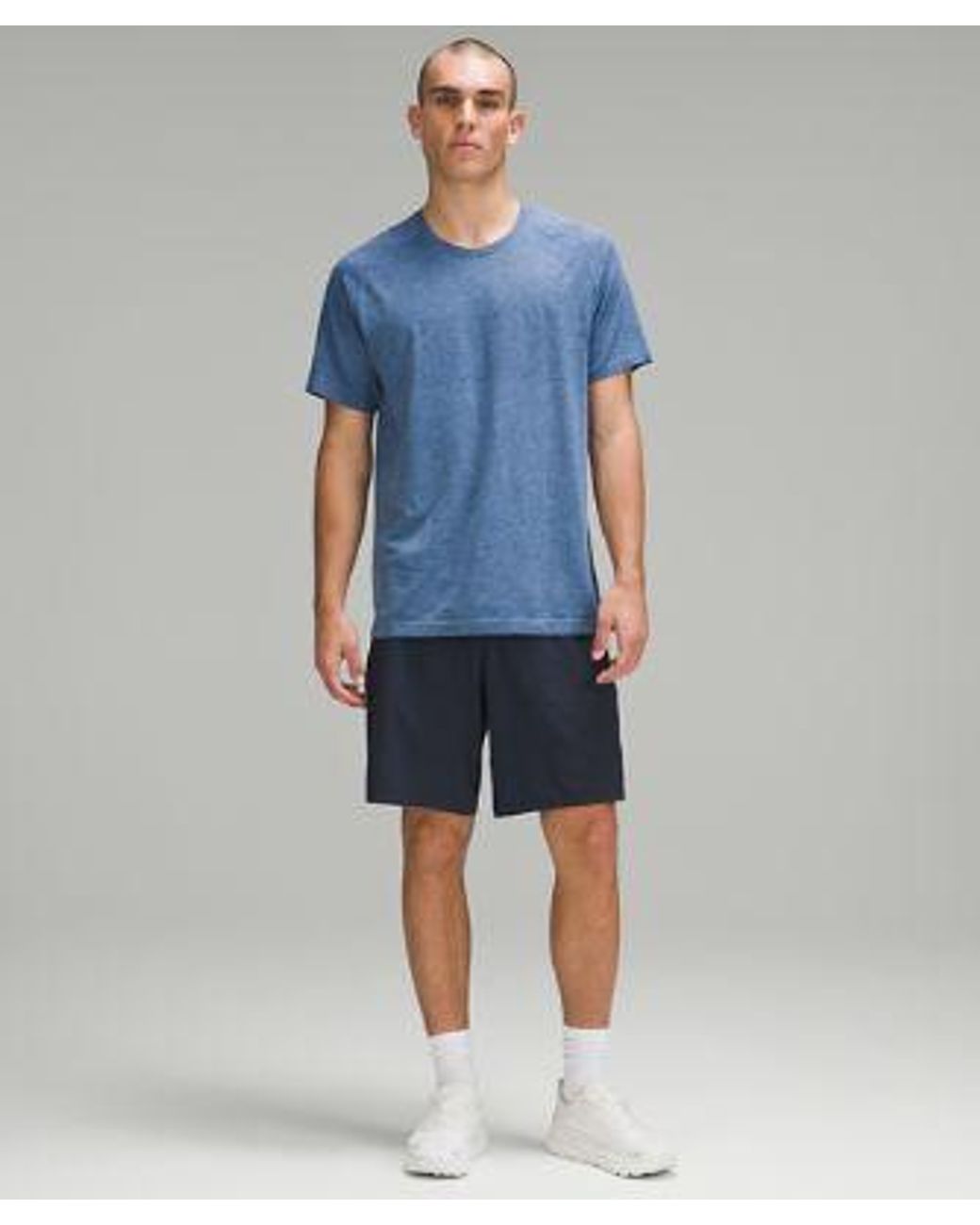 lululemon athletica Blue Pace Breaker Lined Short 9" for men