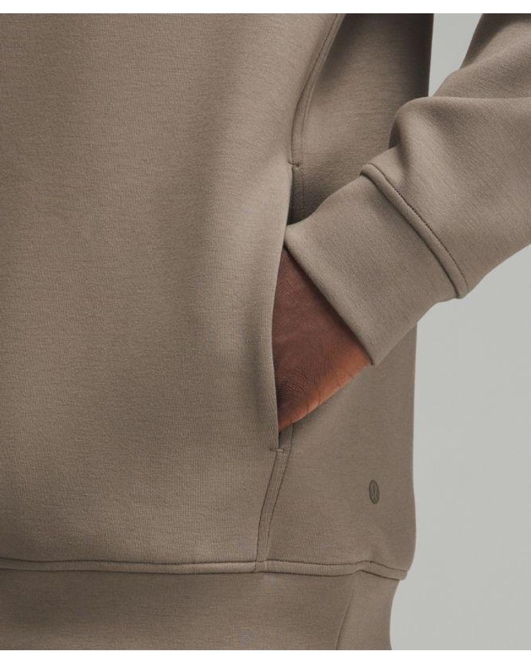 lululemon athletica Brown – Smooth Spacer Classic-Fit Pullover Hoodie – – Size Large for men