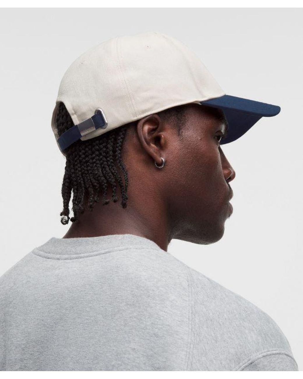 lululemon athletica Blue – Classic Ball Cap Structured Wordmark – – Size Large/Xl
