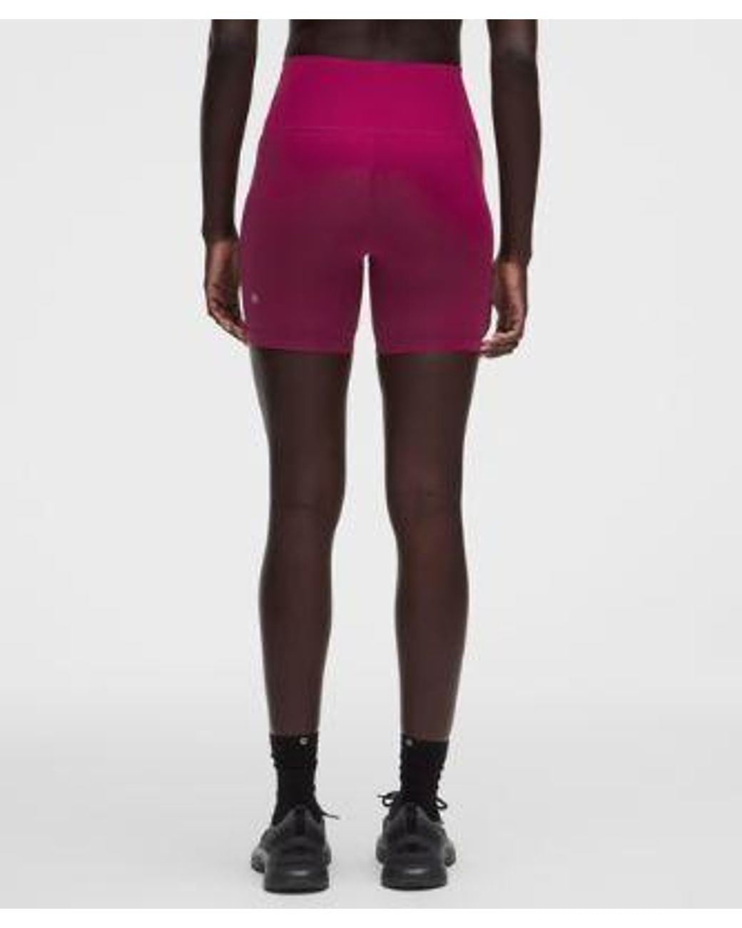 lululemon athletica Pink – Wunder Train No Line High-Rise Shorts – 6" – – Size 4