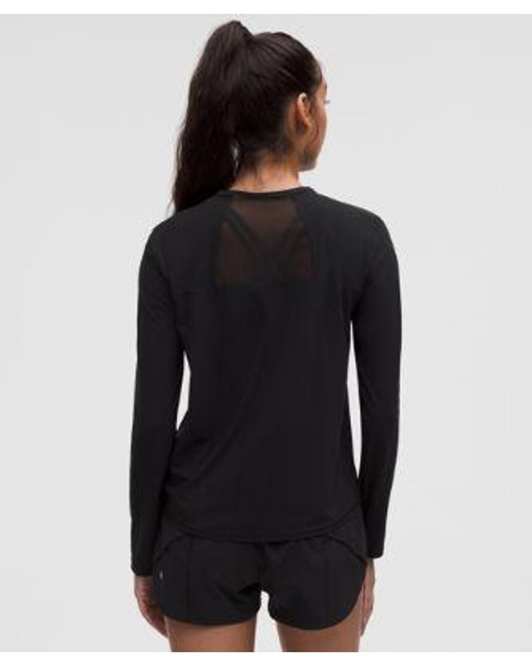 lululemon athletica Gray Sculpt Long-Sleeve Shirt