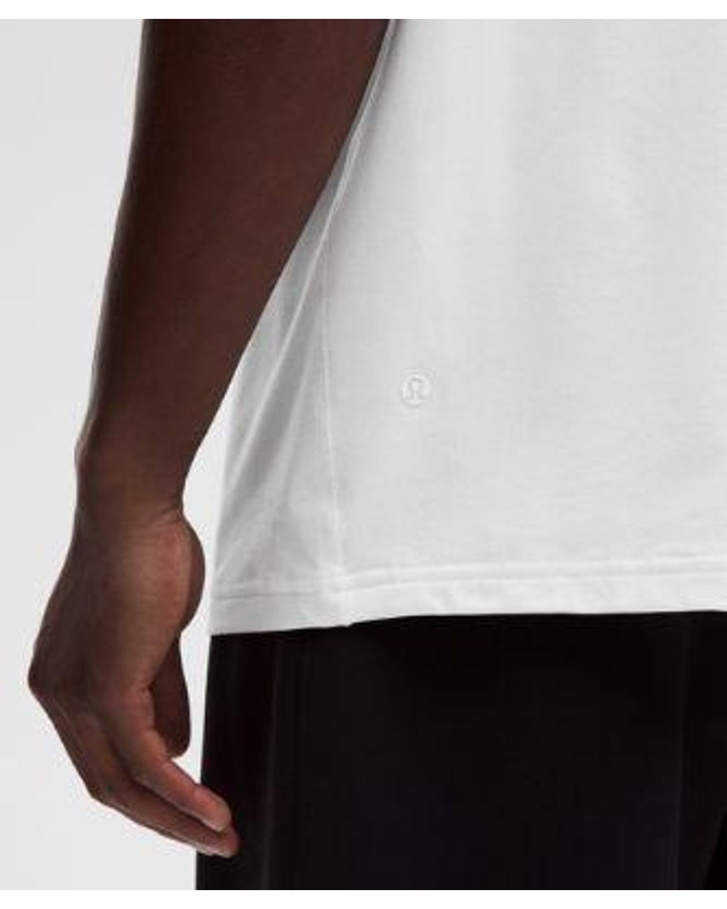 lululemon athletica White Everyday Cotton Blend Relaxed T-Shirt for men