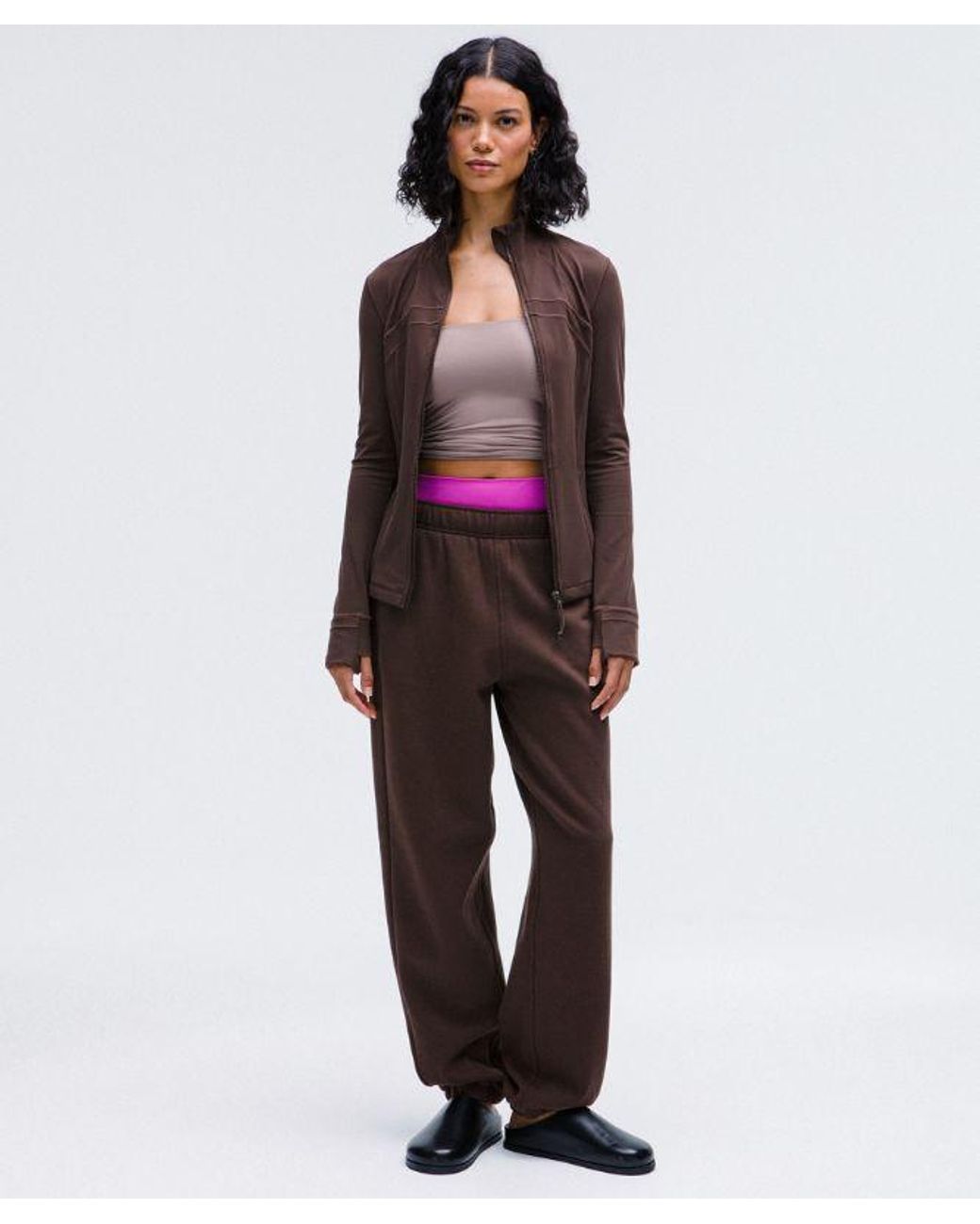lululemon athletica Brown Define Jacket Nulu