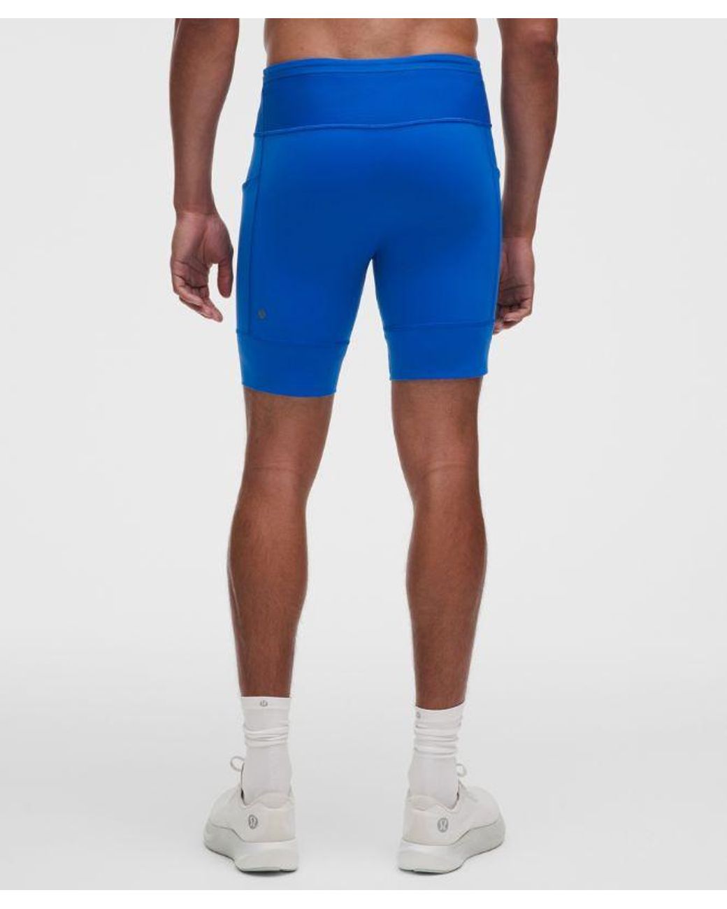 lululemon athletica Blue – Nulux Running Half Tight Shorts – 8" – – Size Large for men
