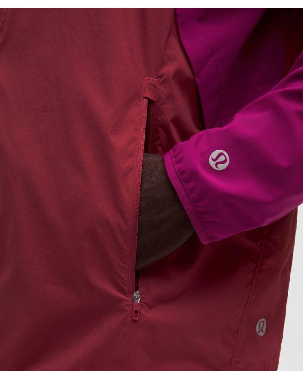 lululemon athletica Red – Fast And Free Packable Jacket – – Size Large for men