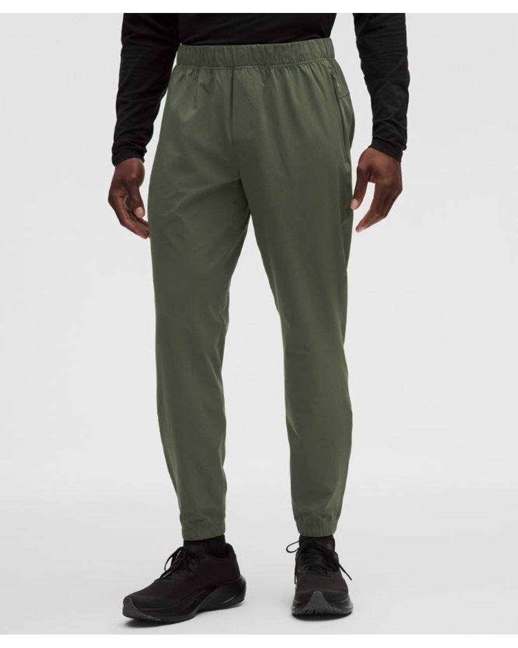 lululemon athletica Black Mile Maker Jogger for men