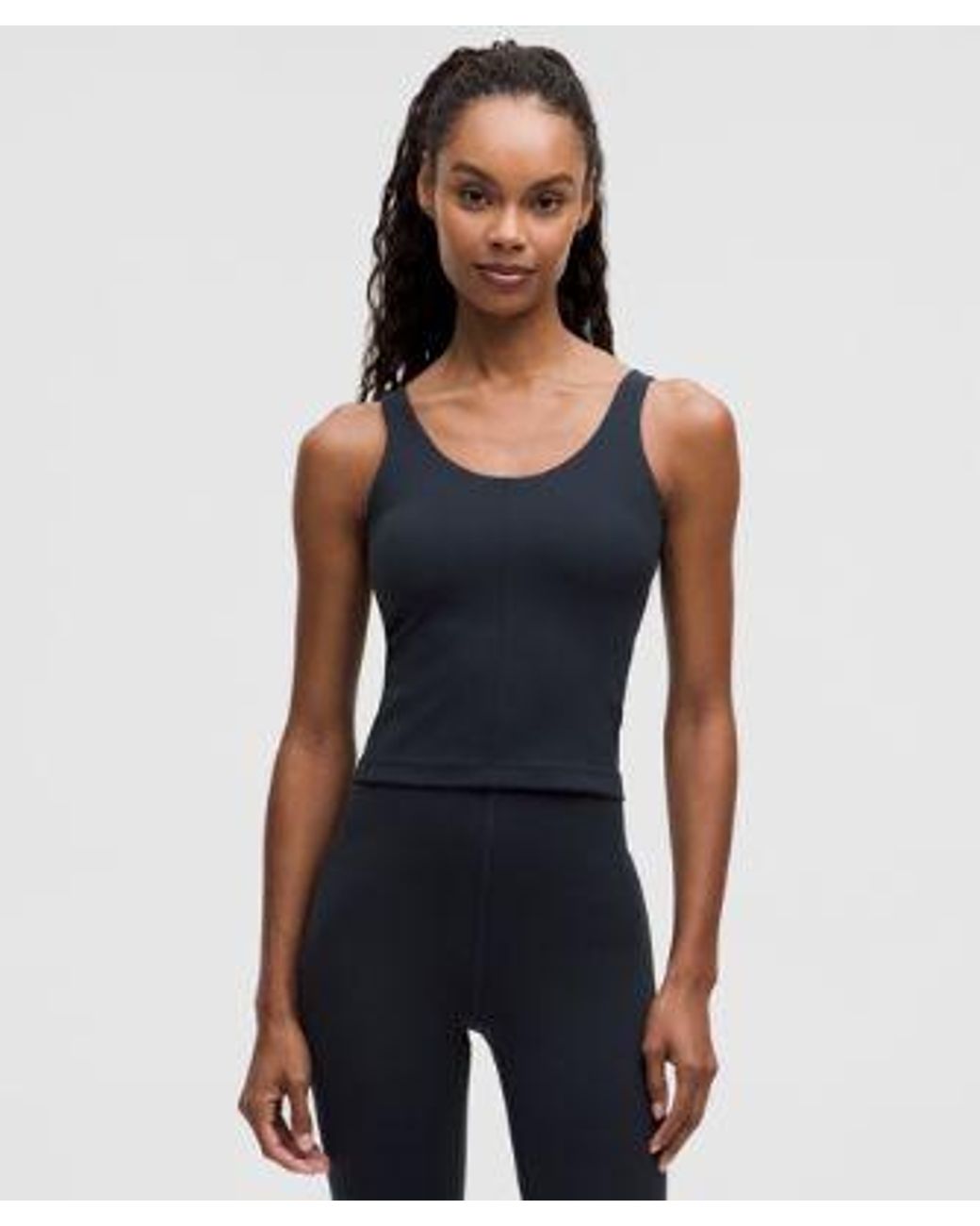 lululemon athletica Blue – Glow Up Tank Top Medium Support, B/C Cup – – Size 4