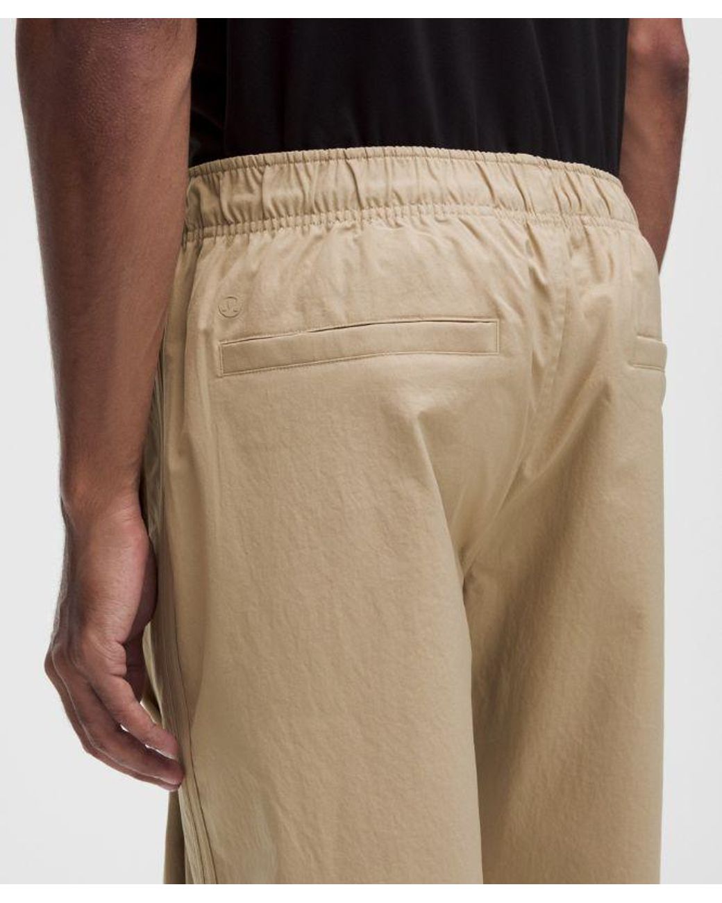 lululemon athletica Black – Smooth Track Pants Regular – Color Khaki – Size Large for men