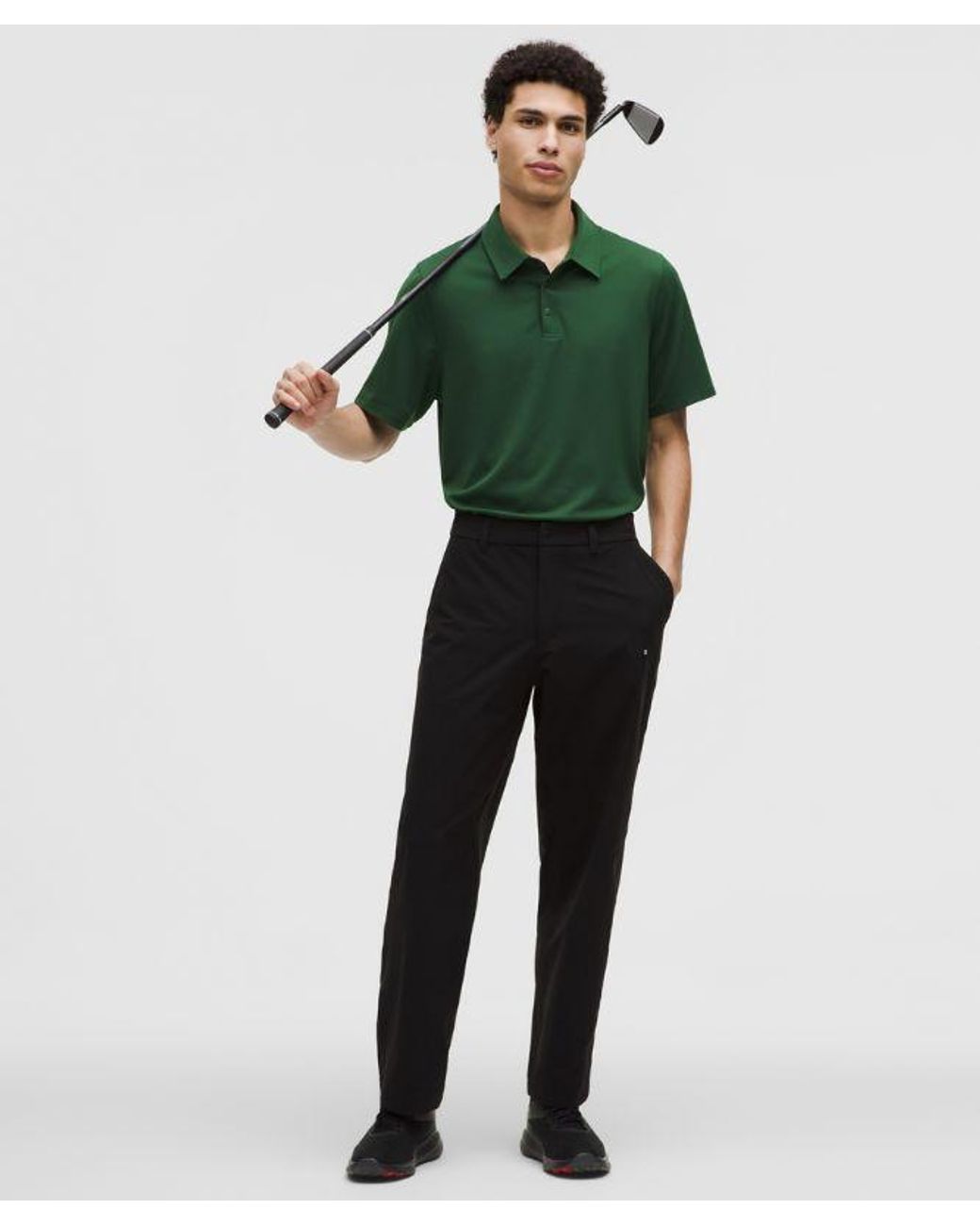 lululemon athletica Green Showzero Classic-Fit Polo Shirt for men