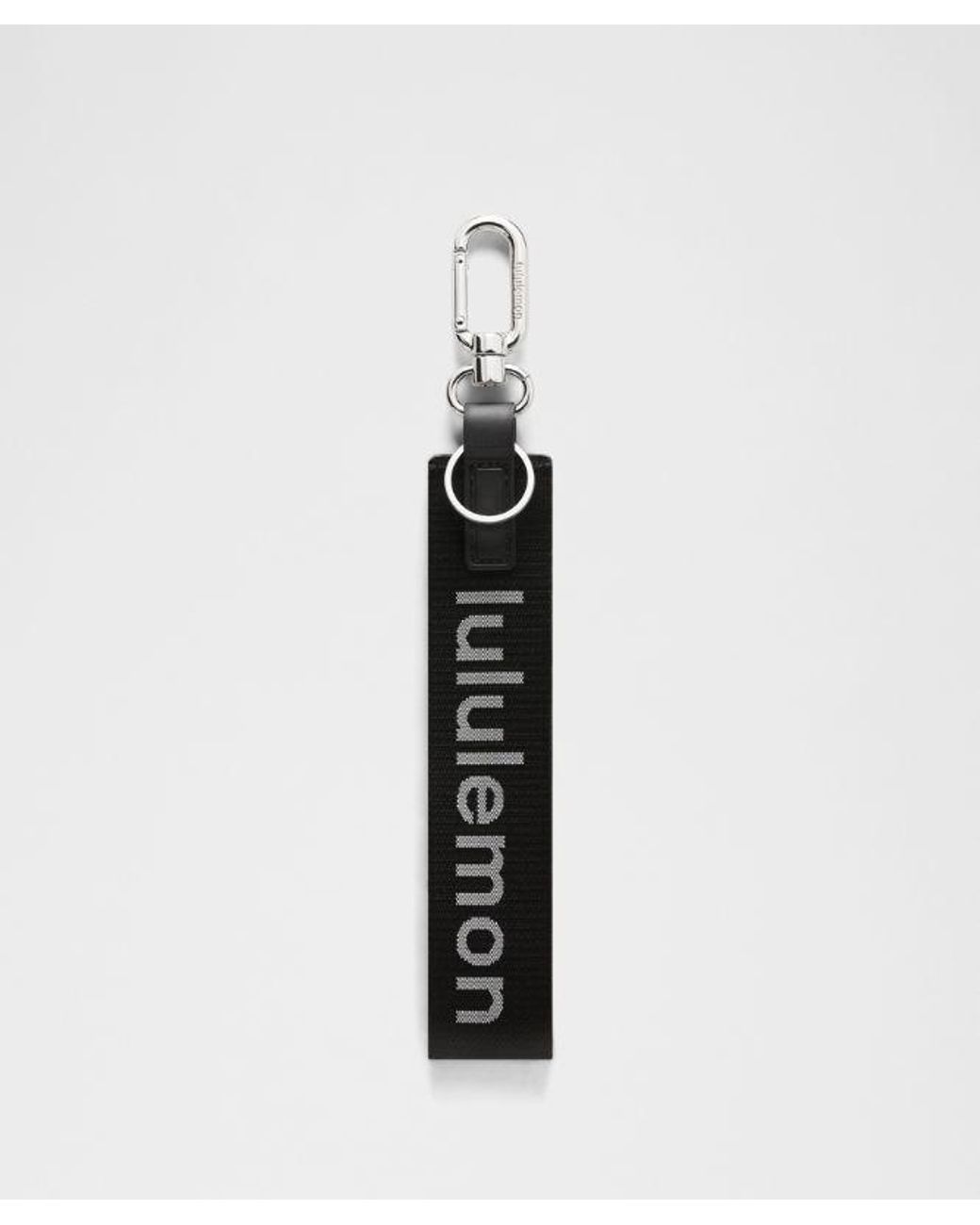 lululemon athletica White Never Lost Keychain