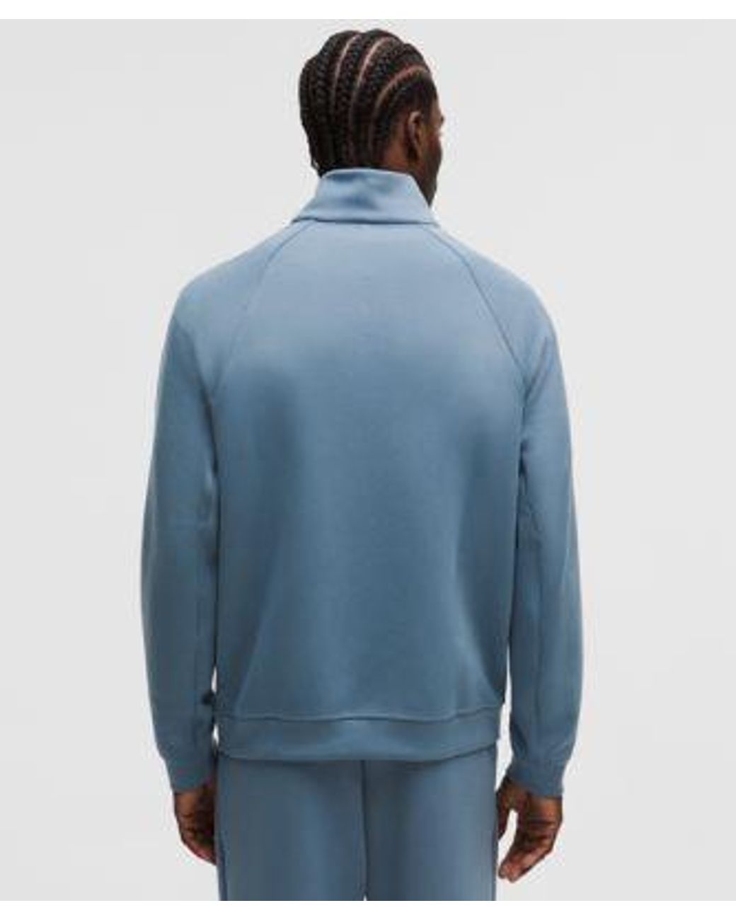 lululemon athletica Blue – Smooth Spacer Quarter Zip – – Size Large for men