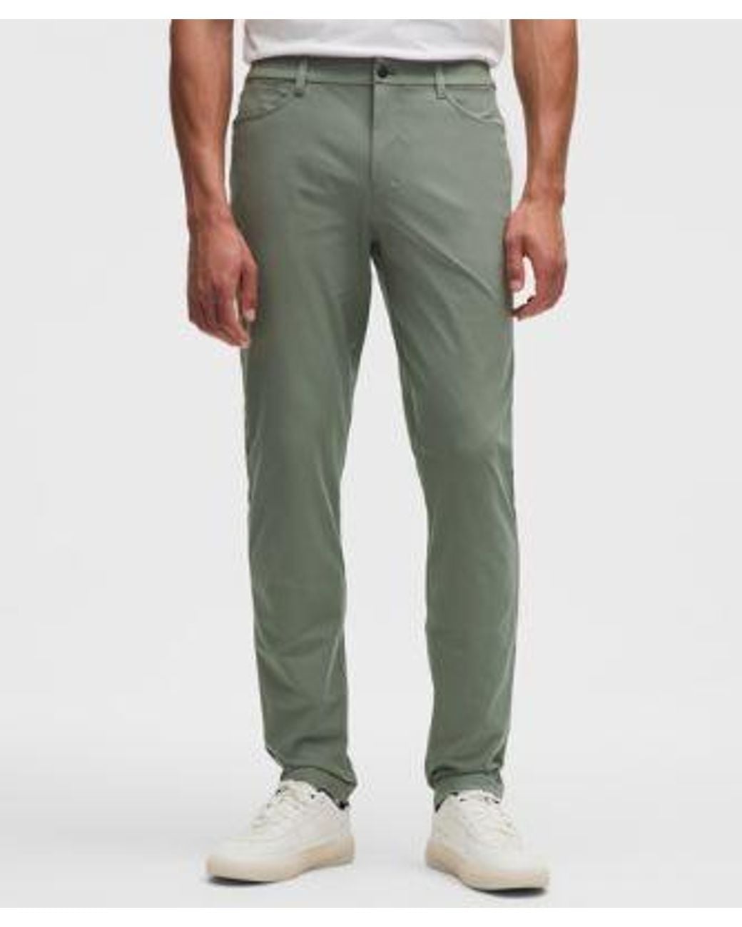 lululemon athletica Natural Abc Classic-Fit 5 Pocket Pant 30L for men