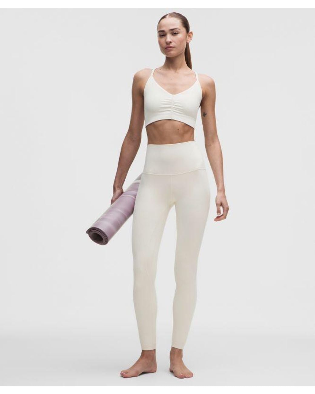 lululemon athletica White – Align Super-High-Rise Pants – 28" – – Size 16