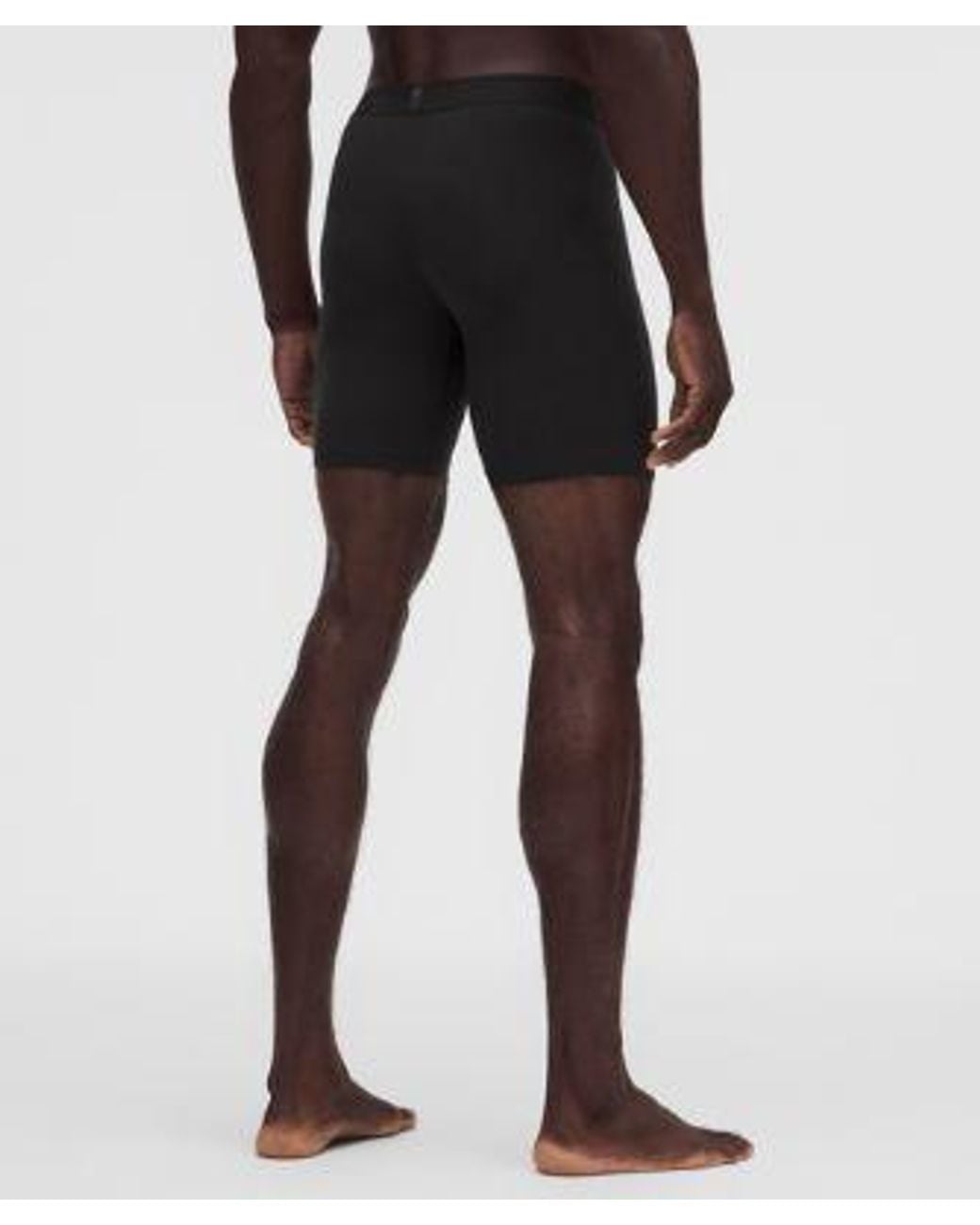 lululemon athletica Black – Soft Stretch Active Boxers Briefs – 7" – – for men