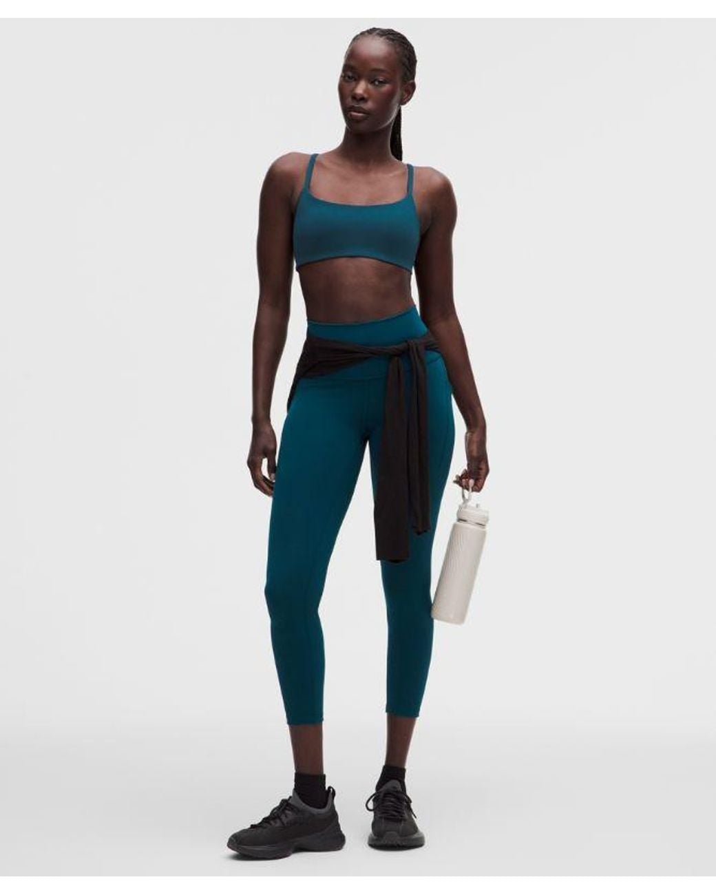 lululemon athletica Blue Wunder Train High-Rise Tight With Pockets 25"