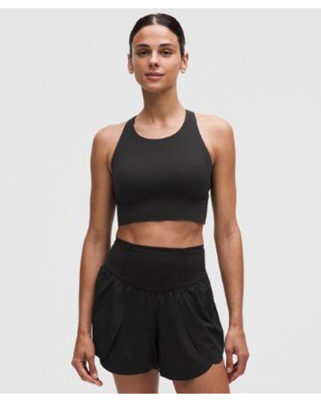 lululemon athletica Black – Lightlift Sports Bra Medium Support, B/C Cup – –