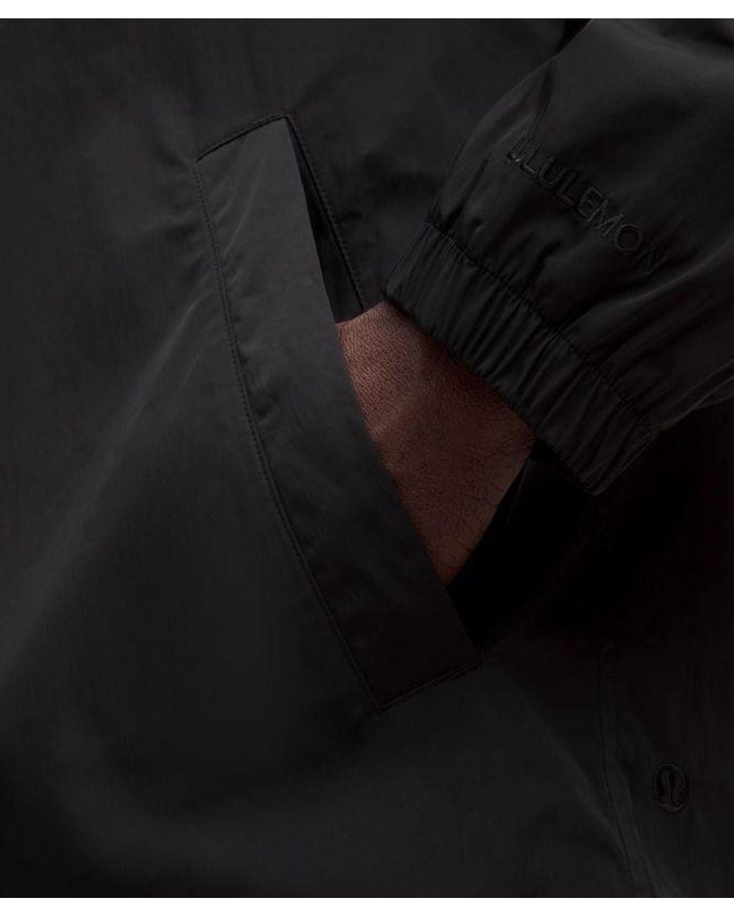 lululemon athletica Black Coaches Jacket for men