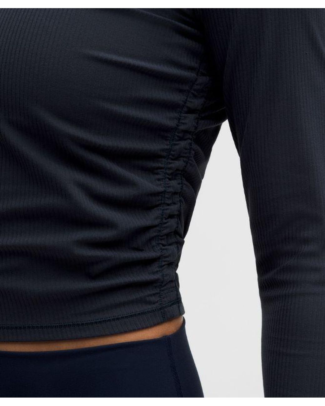 lululemon athletica Blue All It Takes Ribbed Nulu Long-Sleeve Shirt