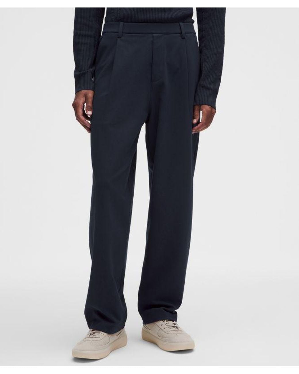 lululemon athletica Blue – Daydrift Relaxed-Fit Ponte Trousers Regular – – Size Large for men