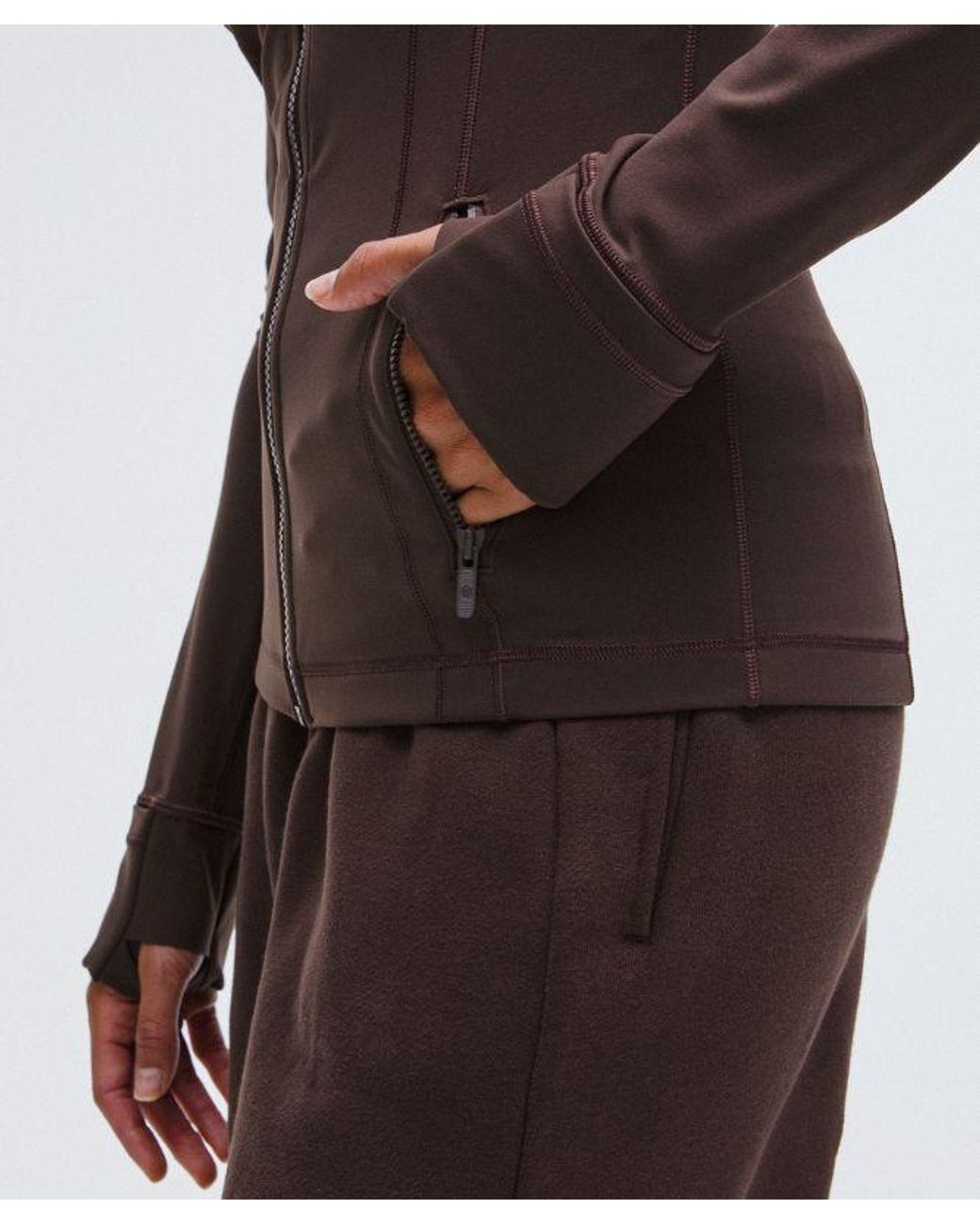 lululemon athletica Brown Define Jacket Nulu