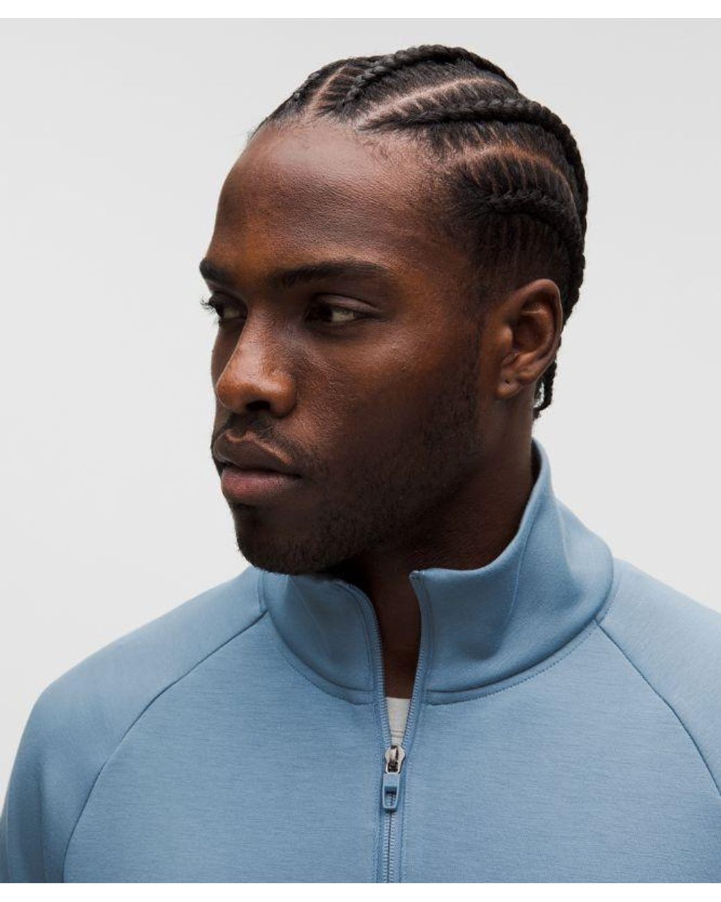 lululemon athletica Blue – Smooth Spacer Quarter Zip – – Size Large for men