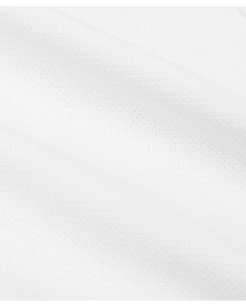 lululemon athletica White Pique Mesh-Panel Sleeveless Tennis Shirt for men