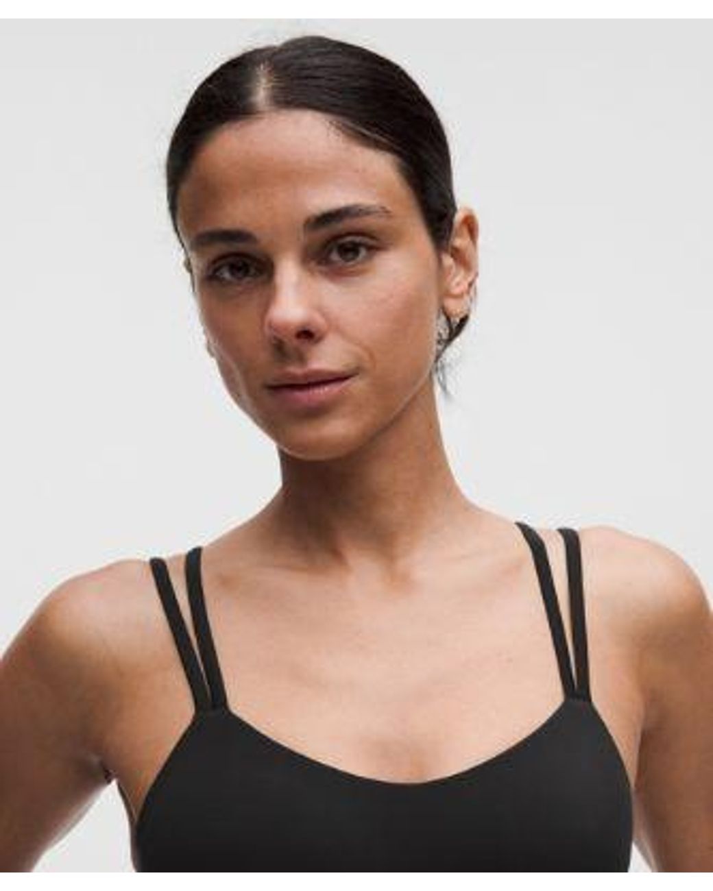 lululemon athletica Black – Like A Cloud Sports Bra Light Support, B/C Cup – – Size 14