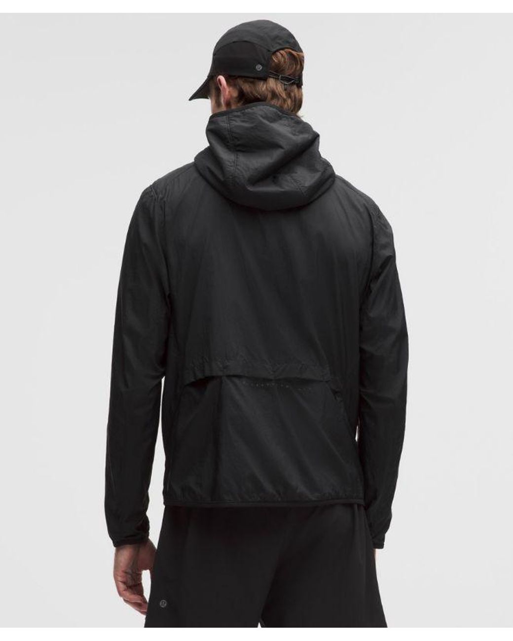 lululemon athletica Black – Insuleight Cold-Weather Run Shell – – for men