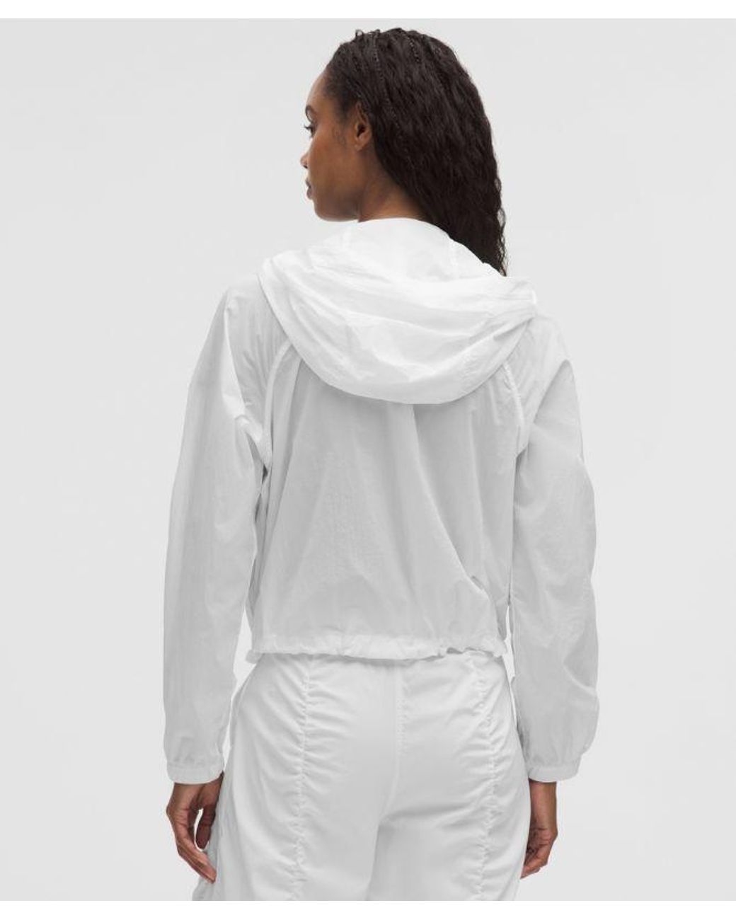 lululemon athletica Hood Lite Jacket - Color White - Size 0