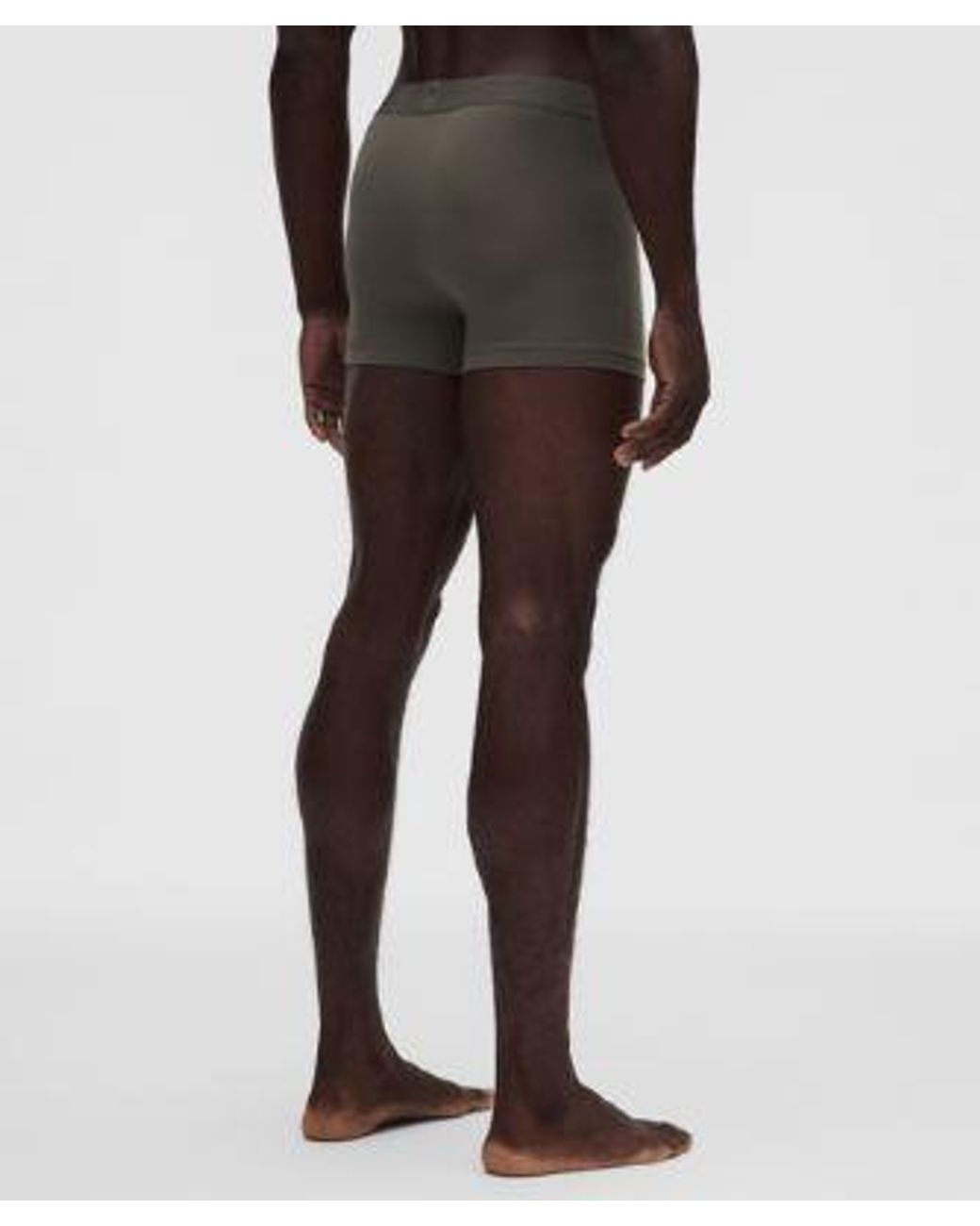 lululemon athletica Black Soft Stretch Active Boxer Brief 3" for men