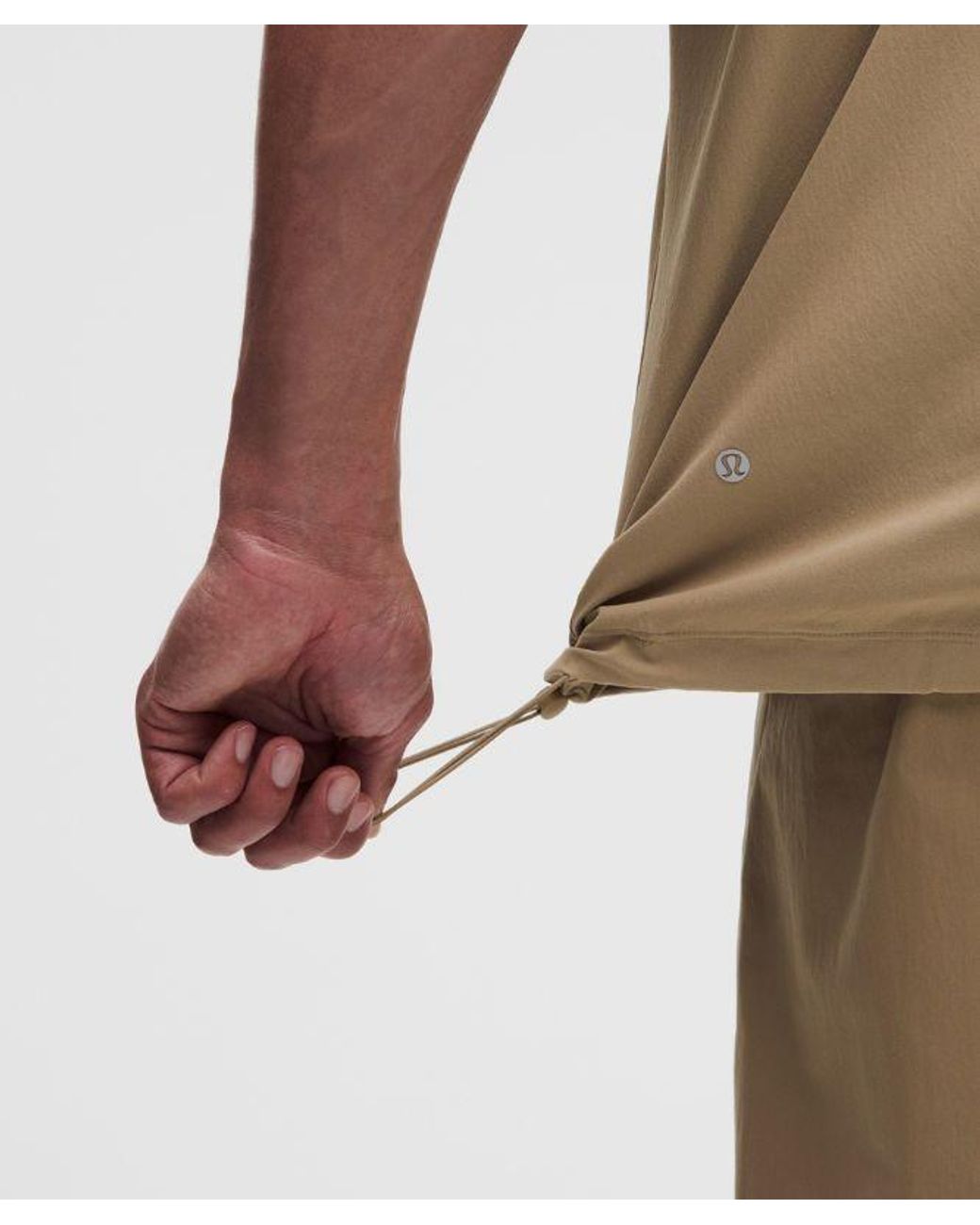 lululemon athletica Natural – Water-Repellent Golf Pullover – Color Khaki – Size Large for men