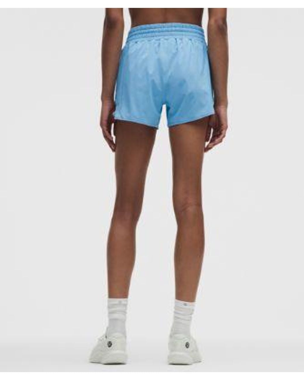 lululemon athletica Blue – Hotty Hot High-Rise Lined Shorts – 4" – – Size 4